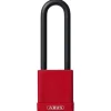 ABUS Red-Plastic Covered Aluminum Core Padlock 74/40HB75 09845
