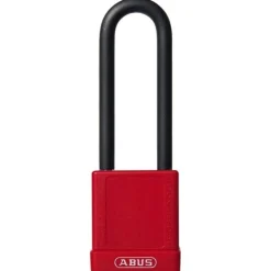 ABUS Red-Plastic Covered Aluminum Core Padlock 74/40HB75 09845