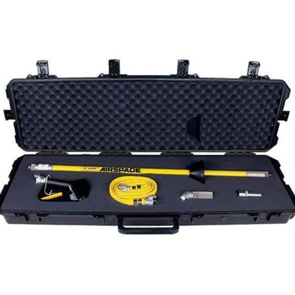 AirSpade 2000 Arborist/Landscaper Kit 150 cfm 4' Fiberglass Barrel HT107