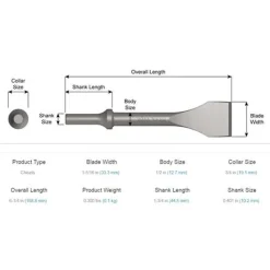 Ajax Wide Scraper 1-5/16