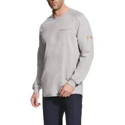 Ariat FR Air Crew T-Shirt, Heather