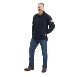 Ariat FR Durastrech Fleece 1/2 Zip Job Shirt