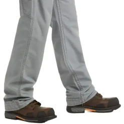 Ariat FR M4 Relaxed Workhorse Boot Cut Pants, Grey