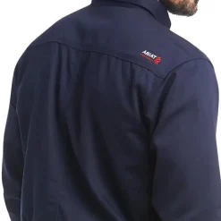 Ariat FR Solid Work Shirt, Navy