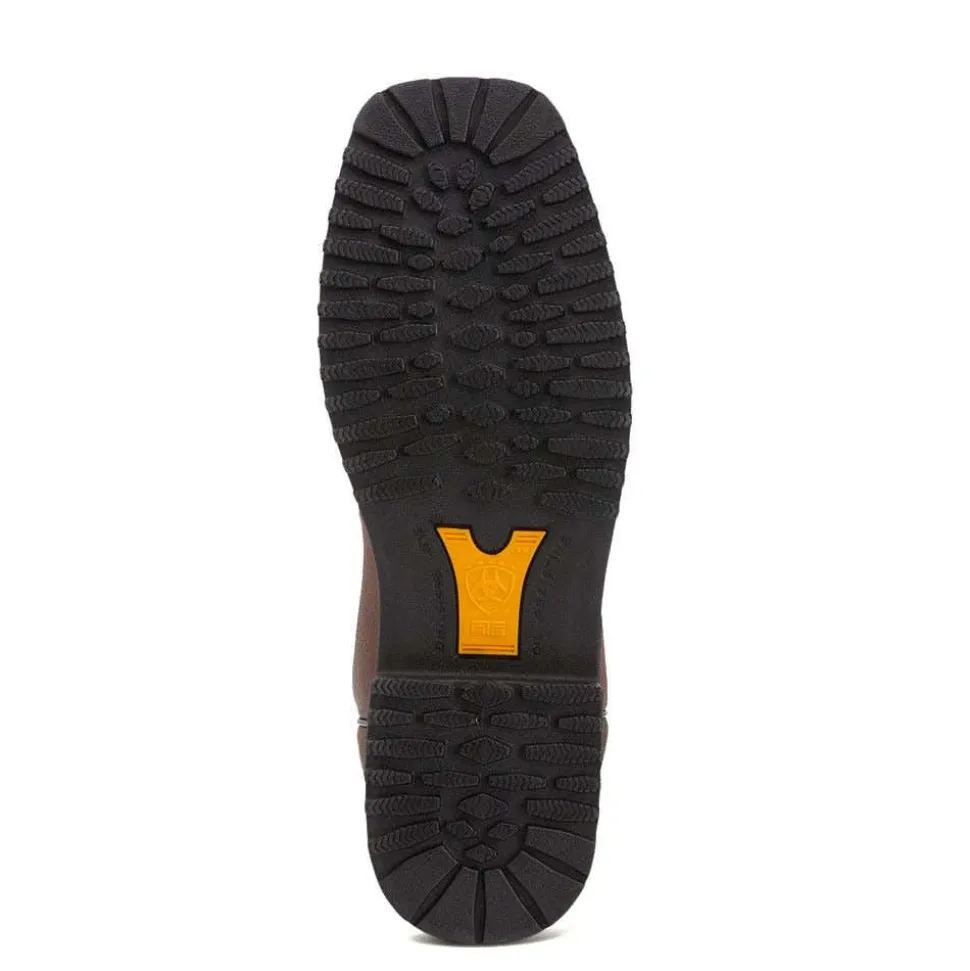 Ariat RigTek Wide Square Toe Waterproof Composite Toe Work Boot - Oiled Brown 10012932