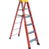 Bauer 6' Fiberglass Stepladder Type IA 300 lb. Rated 30406