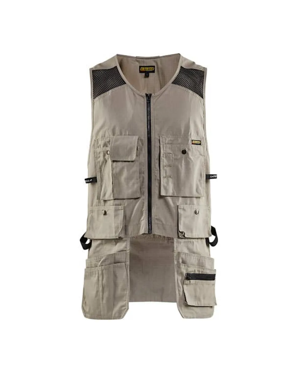 Blaklader Ripstop Kangaroo Mesh Vest w/ Cargo Pockets 311513302700