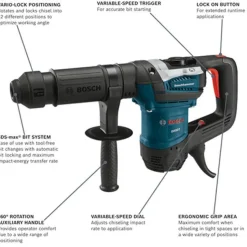Bosch 10 Amp SDS-max Demolition Hammer DH507