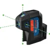 Bosch 125' Self-Leveling Five-Point Green Beam Alignment Plumb & Level Laser GPL100-50G