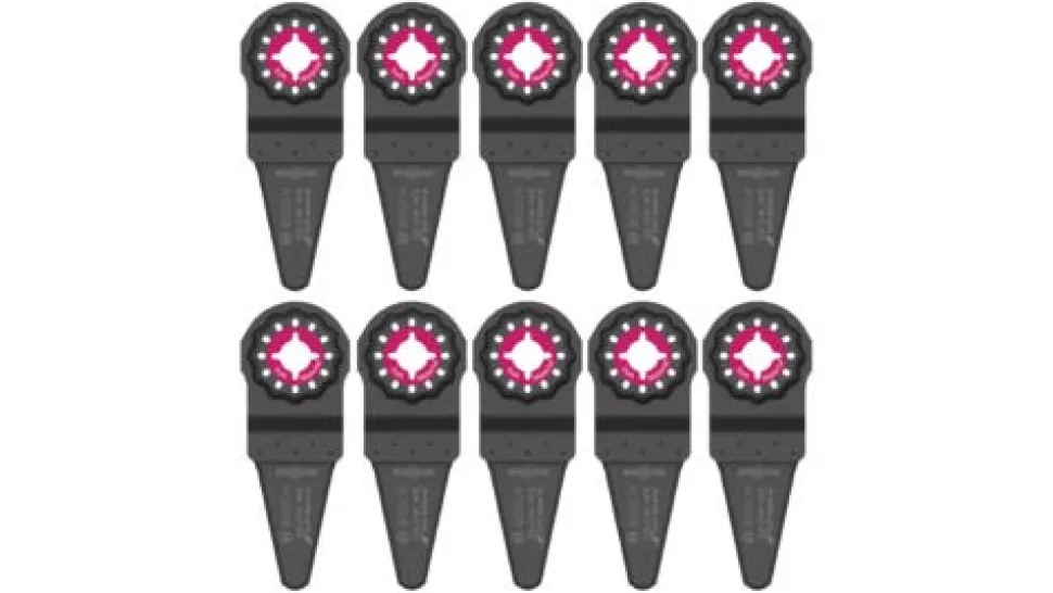 Bosch 2-1/4" Starlock Oscillating Multi Tool Caulk Knife Blade 10pk OSL214K-10