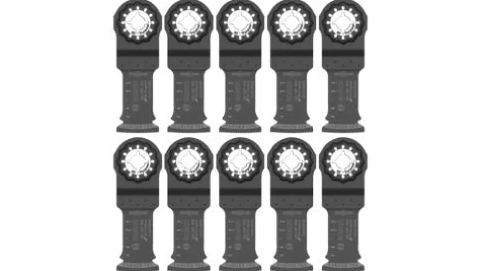 Bosch 1-1/4" Starlock Oscillating Multi Tool Bi-Metal Plunge Cut Blade 10 pk OSL114F-10