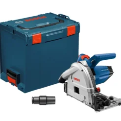 Bosch 6-1/2" Track Saw with Plunge Action and L-Boxx Carrying Case GKT13-225L