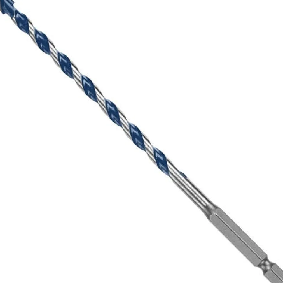 Bosch 1/8" x 2" x 4" Blue Granite Turbo Carbide Hammer Drill Bit HCBG01T