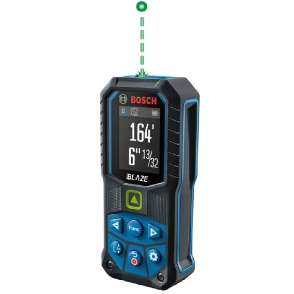 Bosch BLAZE 165' Green Beam Laser Distance Measurer GLM165-25G