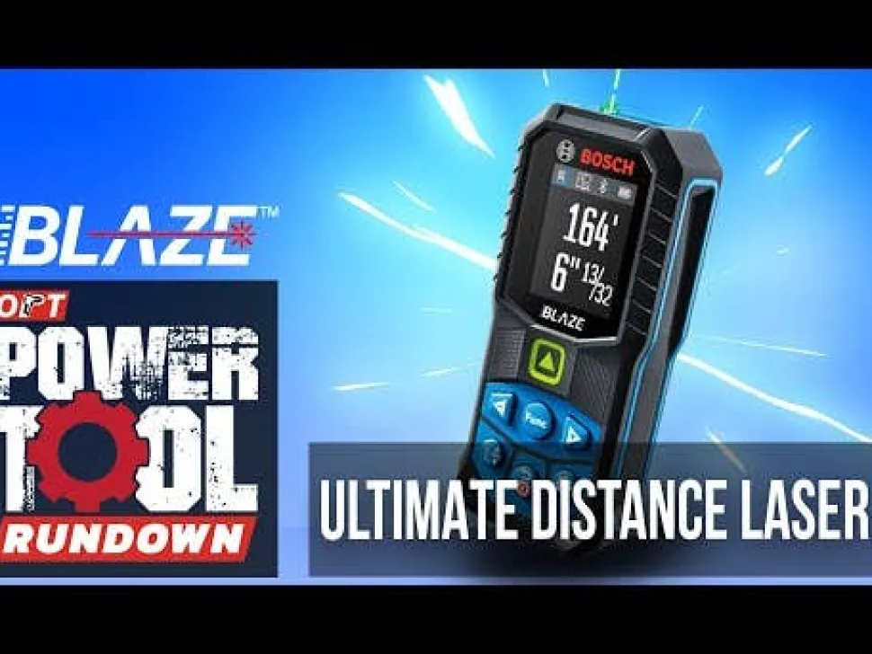 Bosch BLAZE 165' Green Beam Laser Distance Measurer GLM165-25G