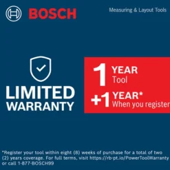 Bosch BLAZE 100' Red Beam Laser Distance Measurer GLM100-23