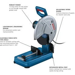 Bosch Power Tools 15amp 14