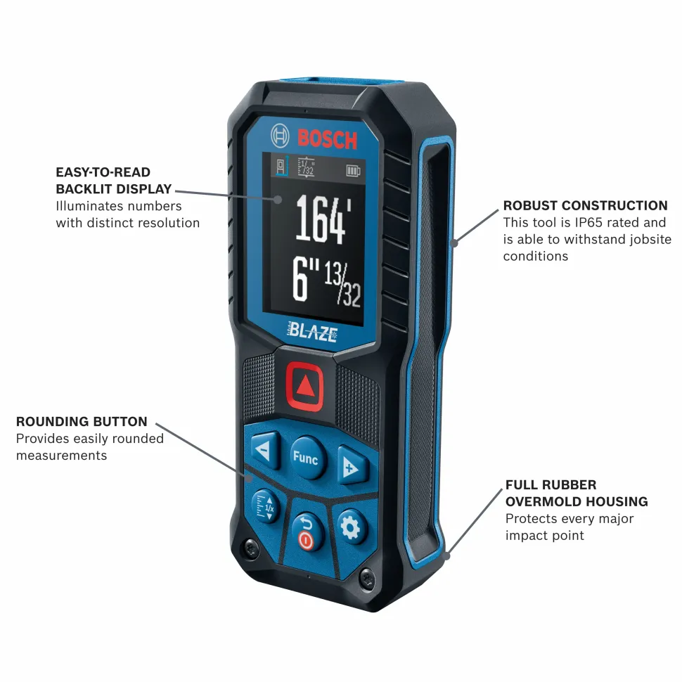 Bosch Power Tools BLAZE™ 165' Laser Measure GLM165-22