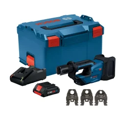 Bosch Power Tools Press Tool W/ 1/2", 3/4", 1" Jaws GPT18V-24L14