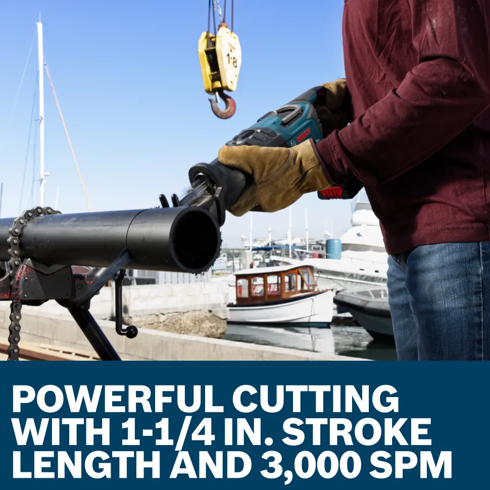 Bosch Power Tools 18V 1-1/4" Reciprocating Saw GSA18V-126N