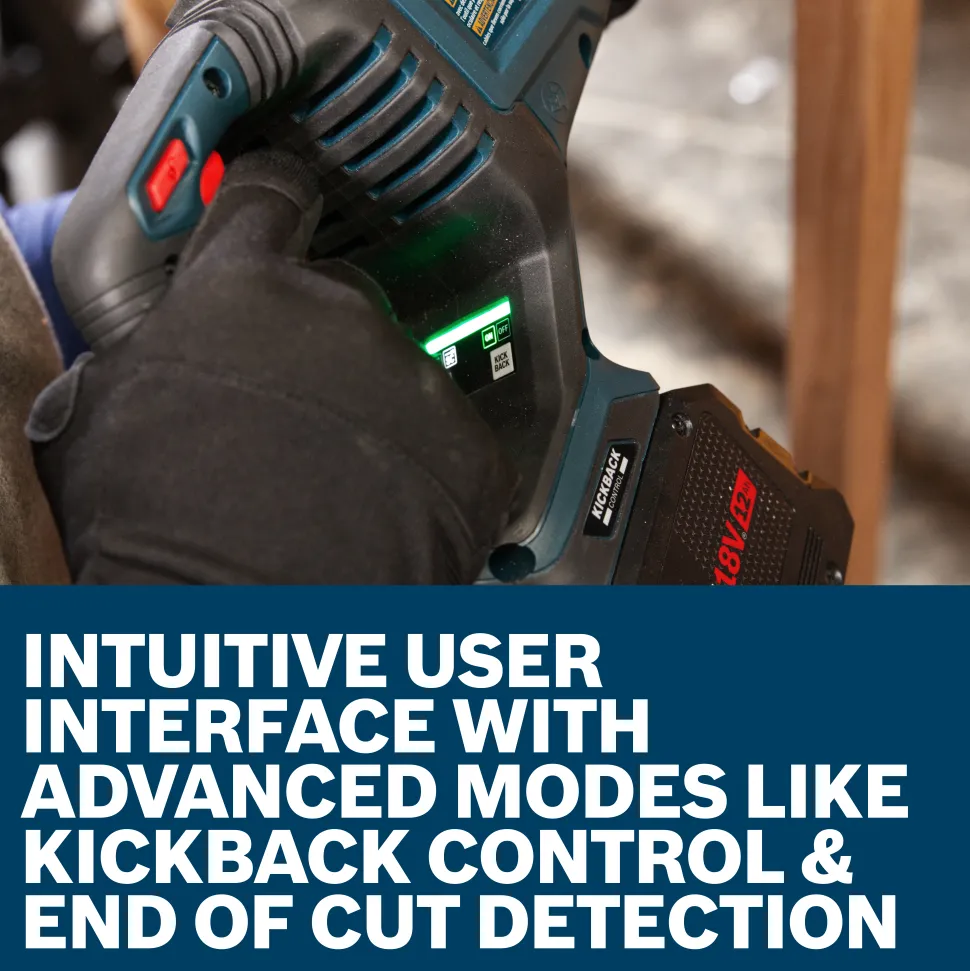 Bosch Power Tools 18V 1-1/4" Reciprocating Saw GSA18V-126N