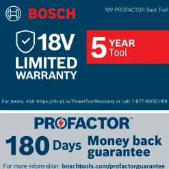 Bosch Power Tools 18V 1-1/4