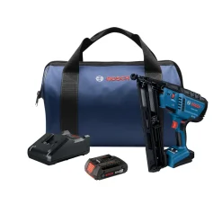 Bosch Power Tools 18V 15-Gauge Angled Finisher Kit GNH18V-15MAB12