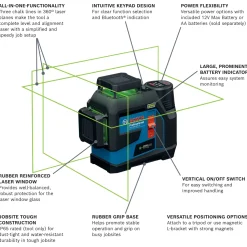 Bosch Power Tools 12V Leveling and Alignment Laser GLL330-42CGL