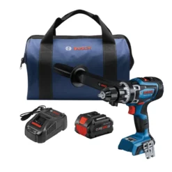 Bosch PROFACTOR 18V Connected-Ready 1/2'' Hammer Drill/Driver Kit with CORE18V 80 Ah PROFACTOR Performance Battery GSB18V-1330CB14
