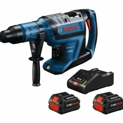 Bosch PROFACTOR 18V Connected-Ready SDS-Max 1-5/8" Rotary Hammer With (2) CORE18V12 Ah High Power Batteries GBH18V-40CK27