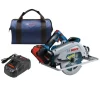 Bosch PROFACTOR 18V Strong Arm 7-1/4" Circular Saw Track Compatible Brushless 8.0Ah Kit GKS18V-25GCB14