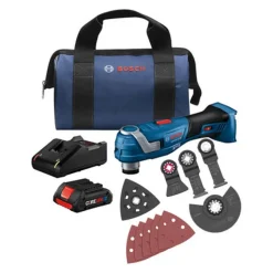 Bosch 18V Brushless StarlockPlus Oscillating Multi-Tool 4 Ah Kit GOP18V-34B14