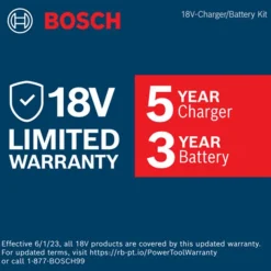 Bosch 18V CORE18V 6Ah High Power Starter Kit w/ Fast Charger GXS18V-20N26