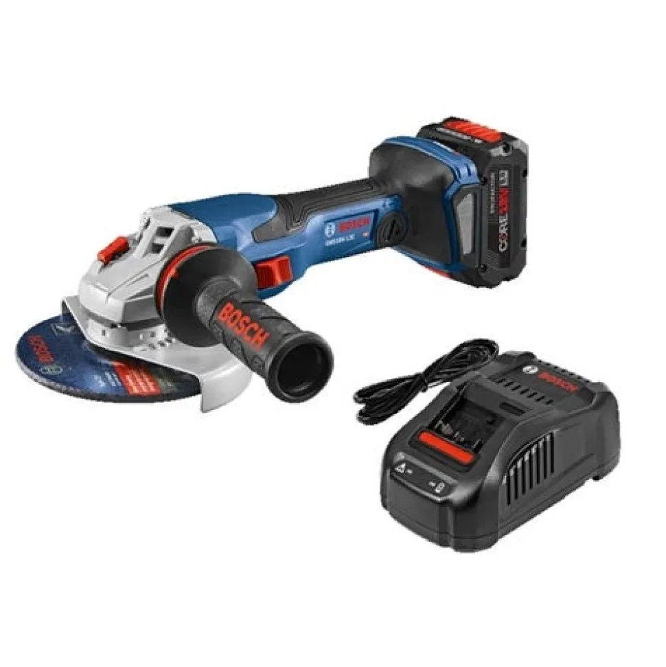 Bosch 18V PROFACTOR Spitfire 6" Angle Grinder Brushless 8.0Ah Kit GWS18V-13CB14