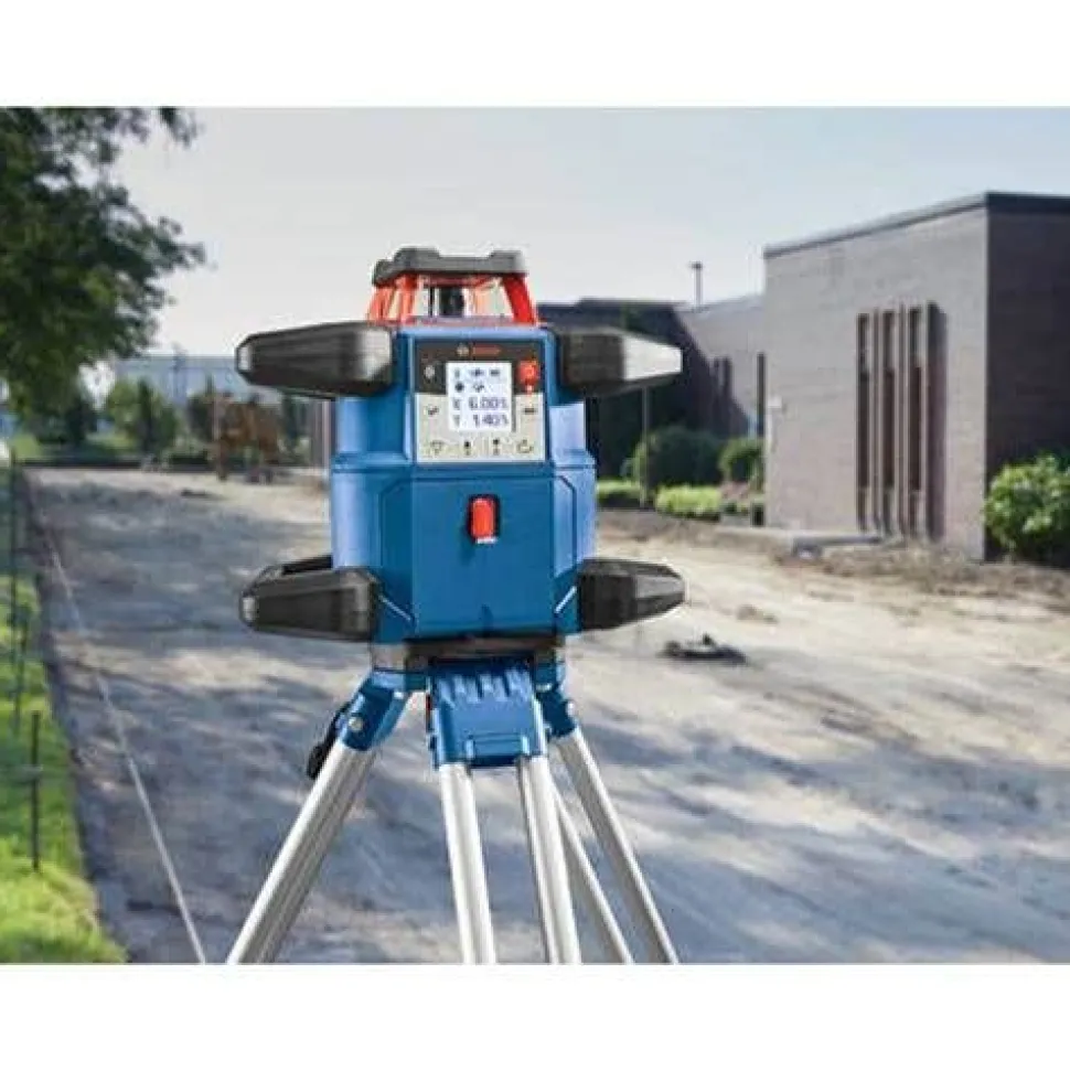 Bosch 18V REVOLVE4000 Connected Self-Leveling Horizontal/Vertical Rotary Laser Kit GRL4000-80CHVK