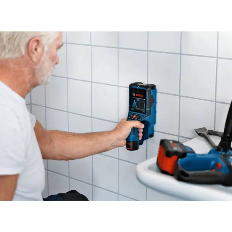 Bosch Wall & Floor Scanner Radar Technology 8" Depth Metal/Concrete D-TECT200C
