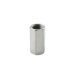 Brighton-Best 5/8"-11 X 2-1/8" Long Zinc Rod Coupler Coupling Nut Zinc Plated - Box of 20 303060-PR