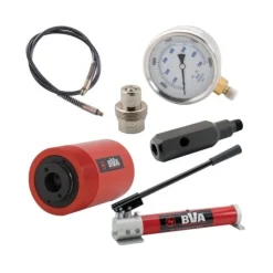 BVA 30 Ton 3" Stroke Hydraulic Cylinder Set with P1000 Hand Pump SP10-3006T