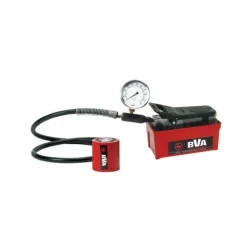 BVA 20 Ton 2" Stroke Hydraulic Cylinder Set with PA1500 Air Pump SA15-2002T