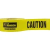 CH Hanson 500' Yellow Caution Barricade Tape; Reinforced; 5 mil 16030