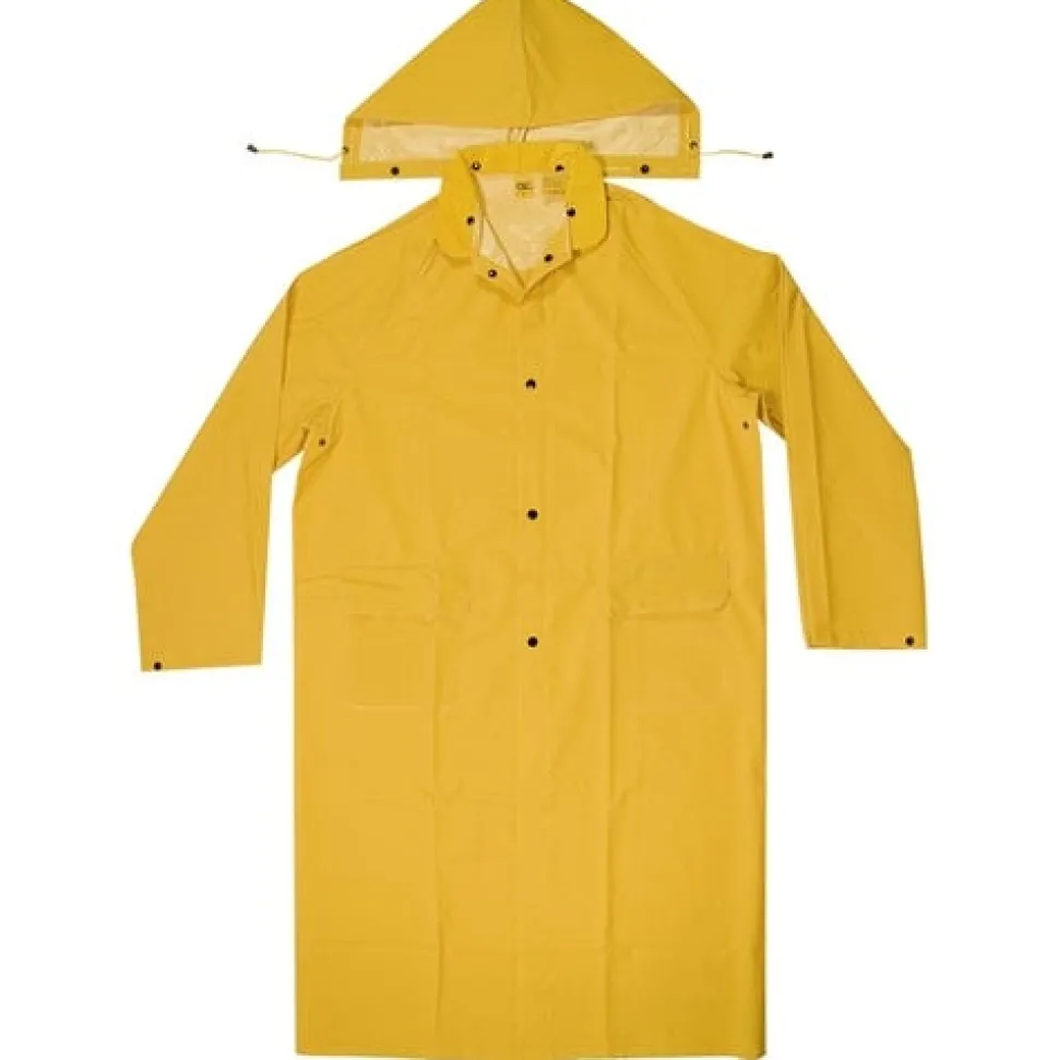 CLC 2-Piece Heavyweight PVC Rain Suit Trench Coat R105