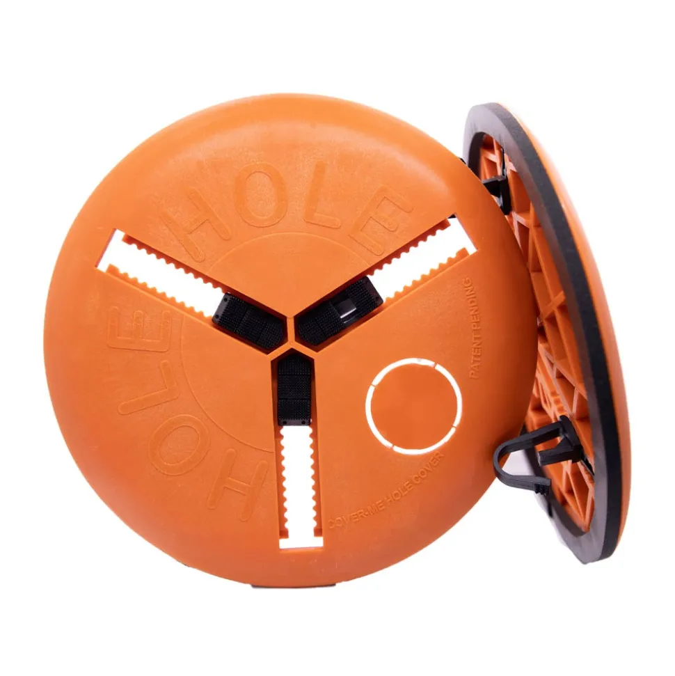 CoverMe 2"-6" Adjustable Hole Cover with Circular Punchout ST10-060