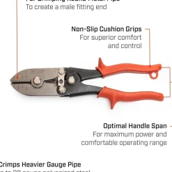 Crescent 9-3/4" 5-Blade Hand Crimper WC5SN