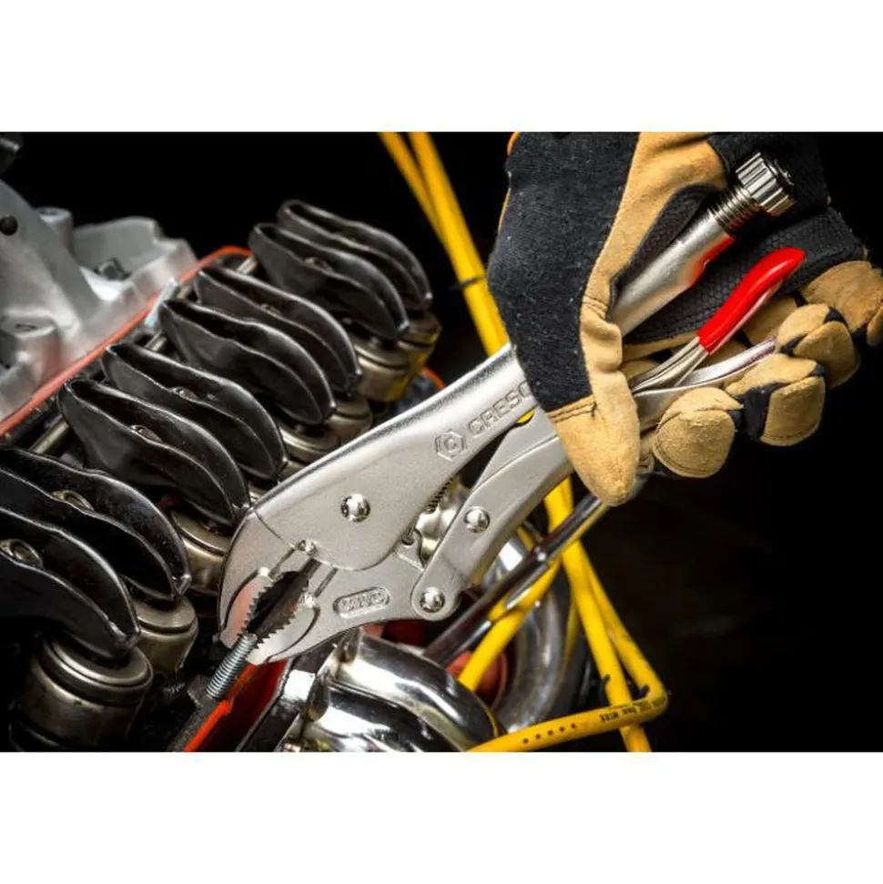 Crescent 10" Locking Pliers Curved Jaw ASME C10CVN-08