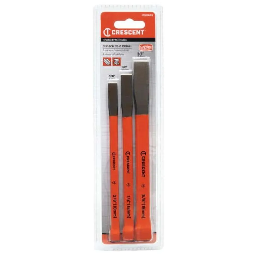 Crescent 3 Pc. Cold Chisel Set CCOCHS3