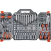 Crescent 180 Piece 1/4" & 3/8" Drive 6 Point SAE/Metric Professional Tool Set CTK180
