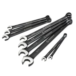 Crescent 9 Piece 12 Point Long Pattern Combination SAE Wrench Set CCWS9BS