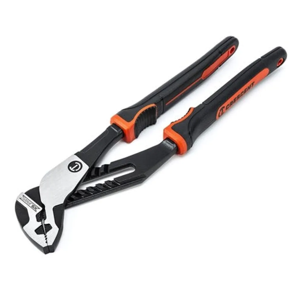 Crescent 10" Z2 K9 Straight Jaw Dual Material Tongue and Groove Pliers RTZ210CG
