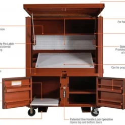 Crescent Jobox Mobile Field Office 63" x 33" x 78" Storage 1-510990