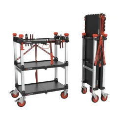 Crescent Tools SITERUNNER Folding Jobsite Cart F3SCBL